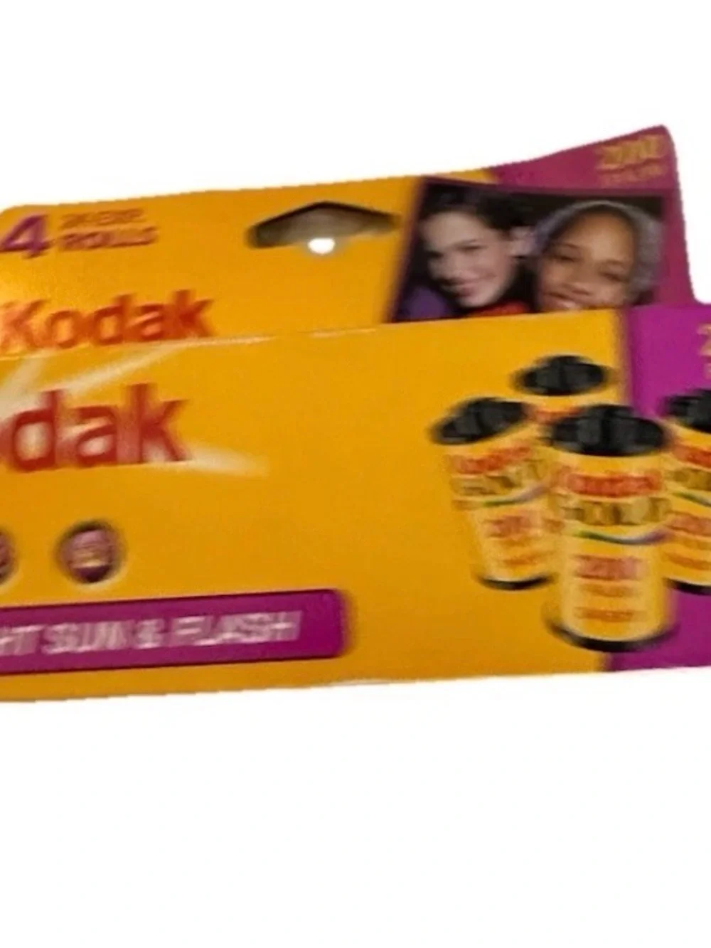 Kodak Gold 200 Film 35mm 4 Rolls 24 Exposures 96 Total Open Box Expired 09/2007